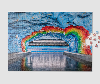 PUZZLE- SUBWAY ART RAINBOW - Gifted Products