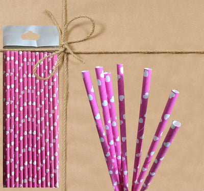 Paper Straw - Pastel Heart - Gifted Products