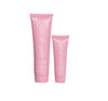 Pink Ginger Beauty  - Vegan Pink Clay Mask , Moisturizing Cream, Cealnsing Gel  Spatula - Gifted Products