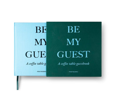 GUEST BOOK GREEN/BLUE - Gifted Products