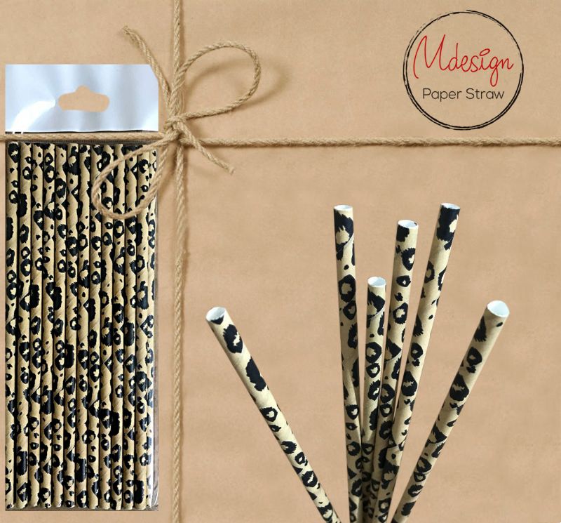 Paper Straw - Pattern - Gifted Products