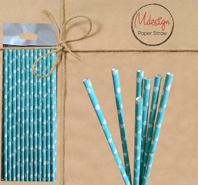 Paper Straw - Pastel Heart - Gifted Products