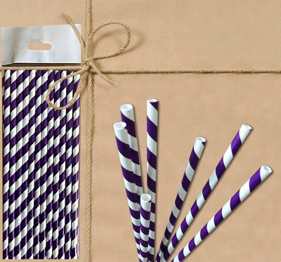 Paper Straw - Striped - Gifted Products