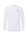 Bob Marlin Performance Shirt Adult Ocean Marlin White - Gifted Products