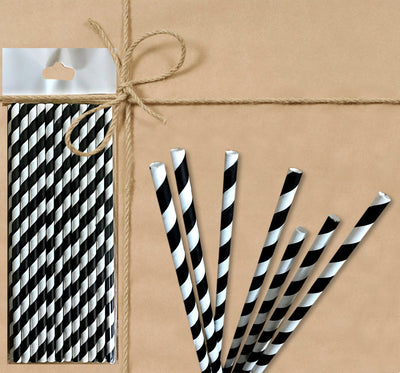 Paper Straw - Striped - Gifted Products