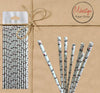 Paper Straw - Pattern - Gifted Products